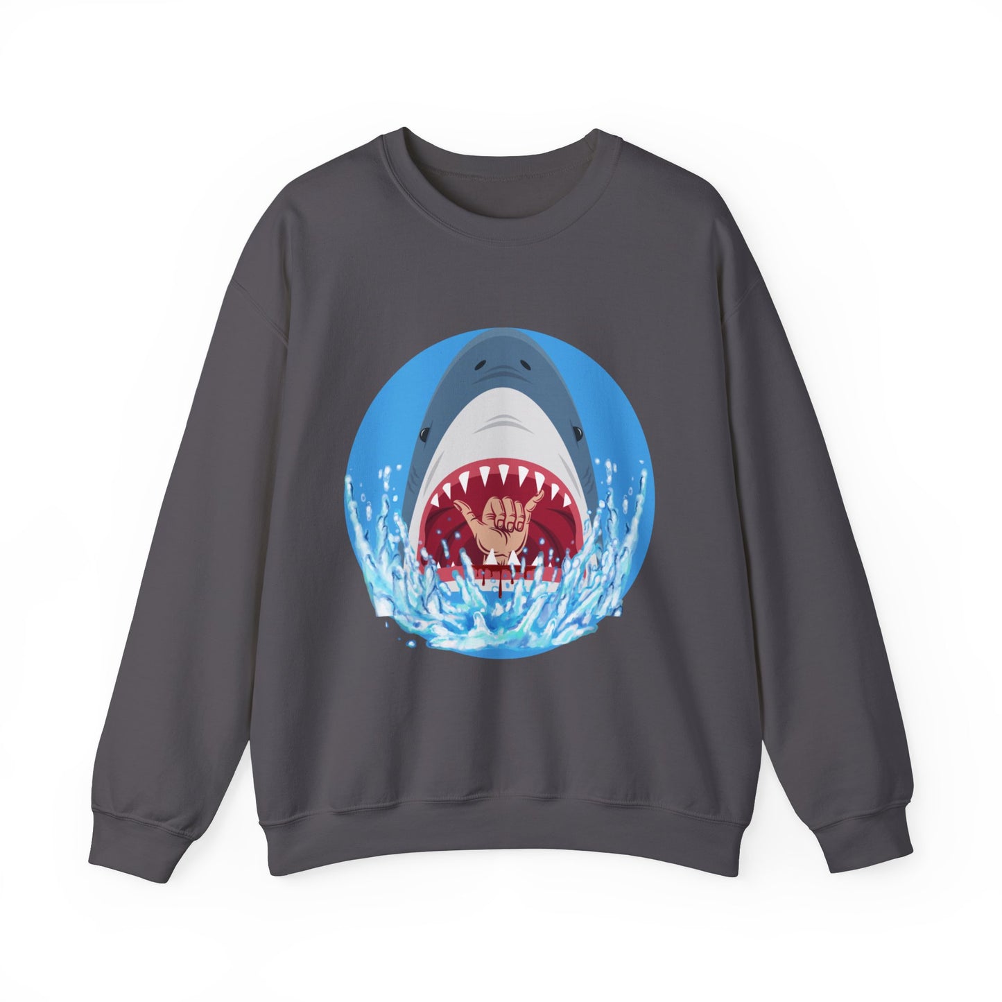 Surfin' Shark Unisex Heavy Blend™ Crewneck Sweatshirt