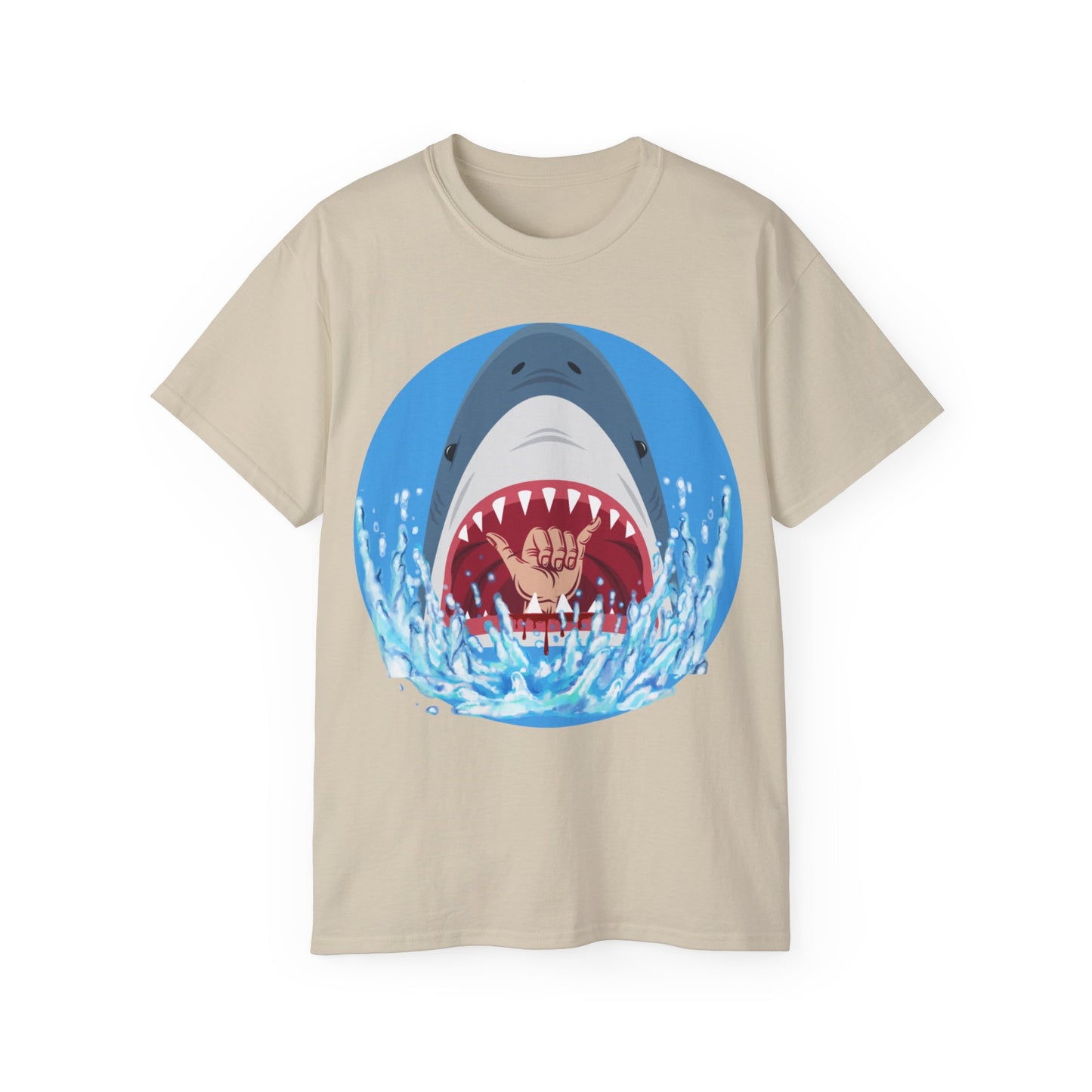 Surfin' Shark Unisex Ultra Cotton Tee