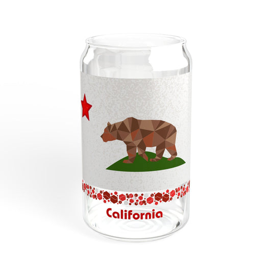 Modern California Sipper Glass, 16oz