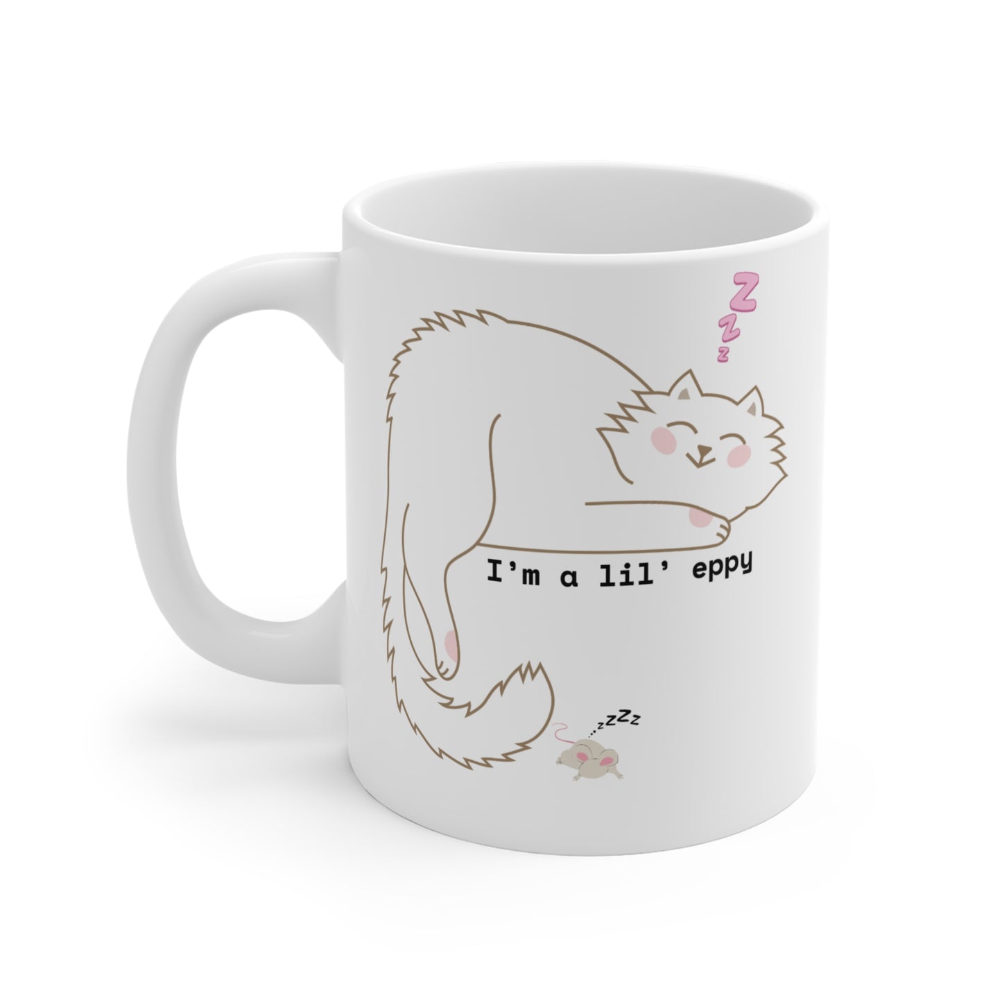 Taza de gato Lil' Eppy de 11 oz 