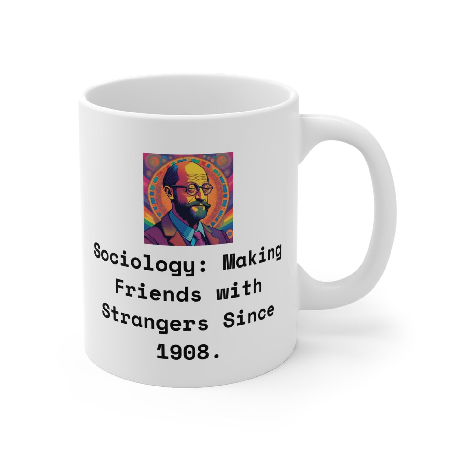 Sociology Strangers Mugs 11oz