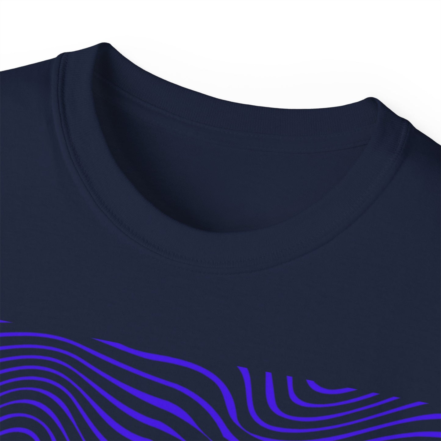 Camiseta unisex de algodón ultrafino Waves EU