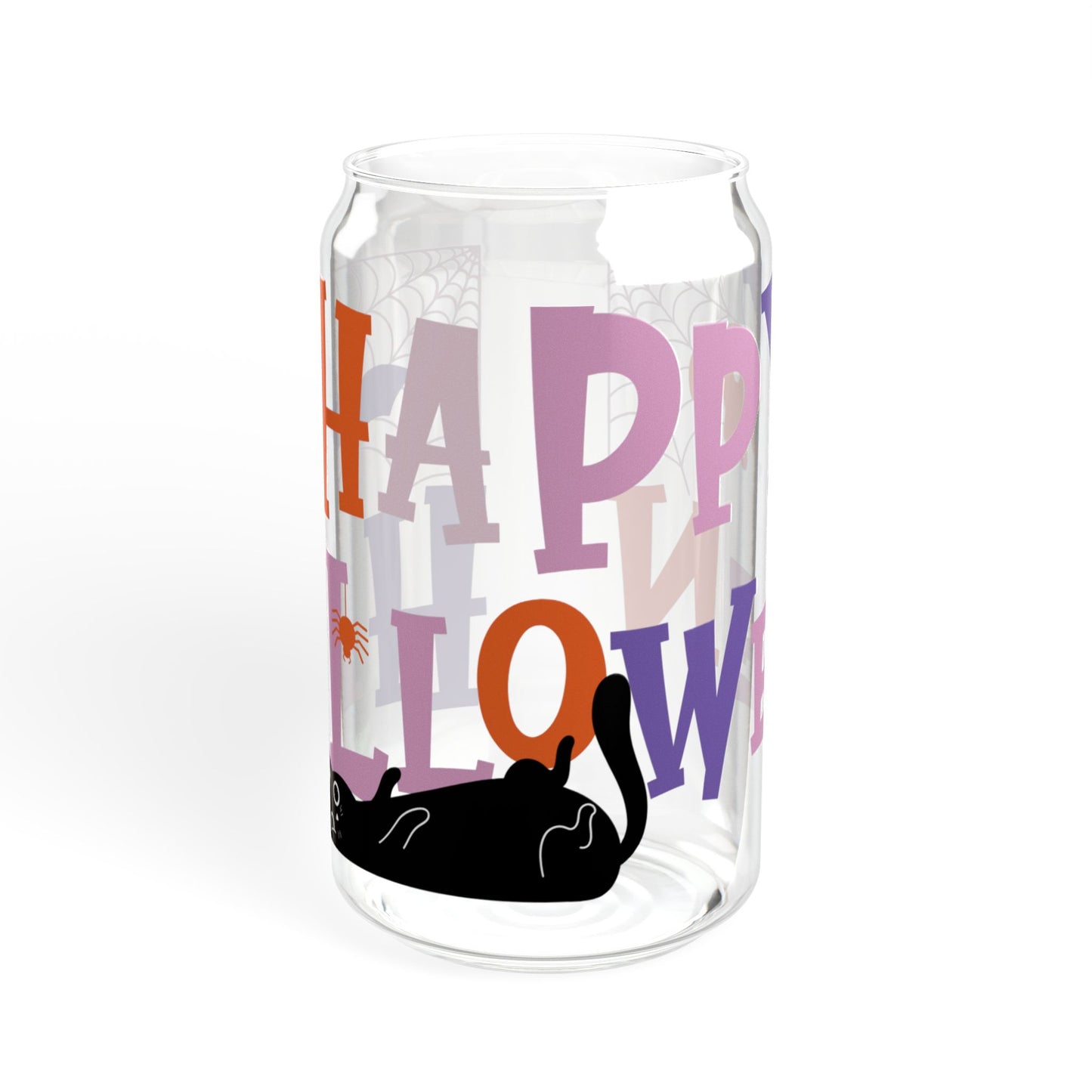 Happy Halloween Sipper Glass, 16oz