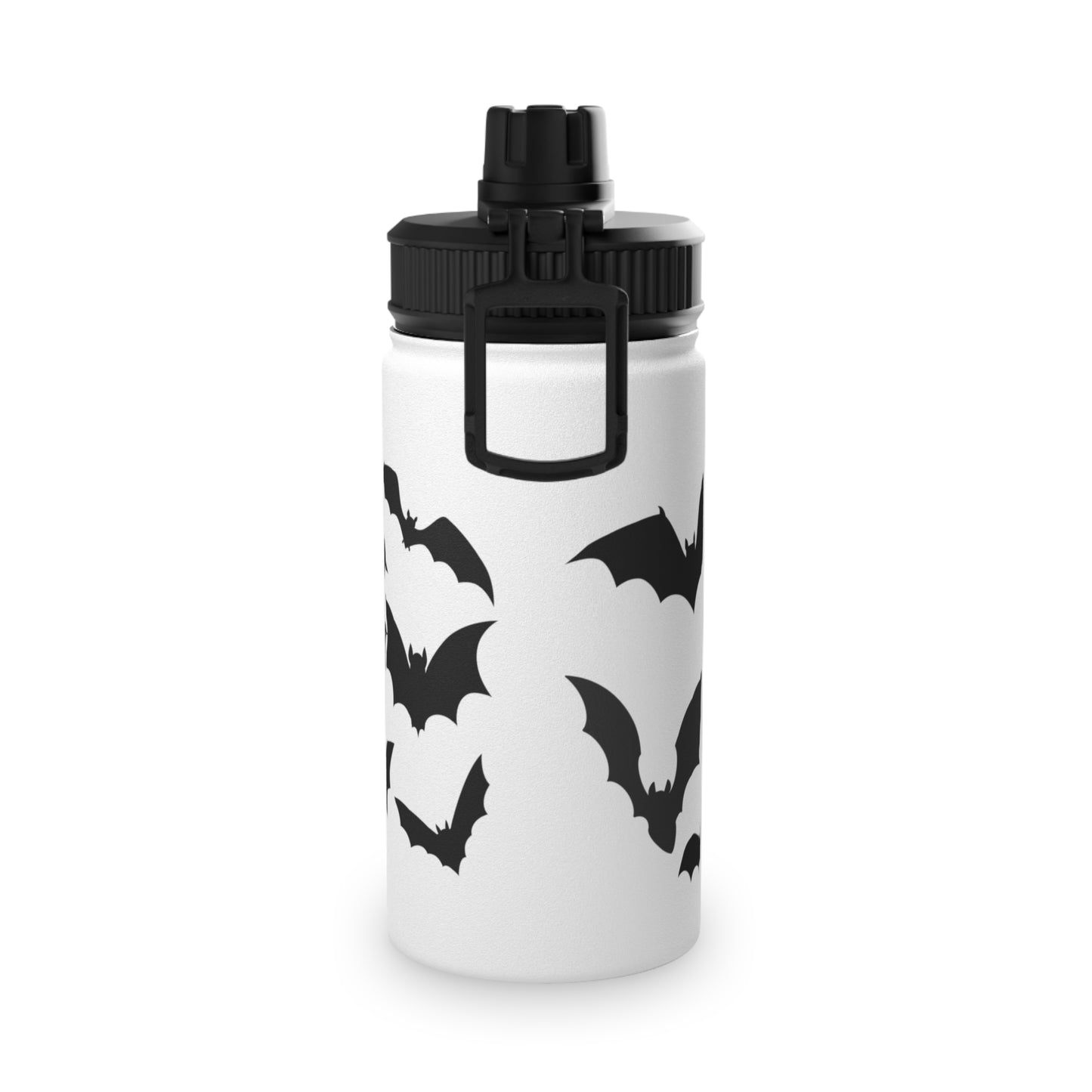 I Love Bats Steel Water Bottle, Standard Lid EU