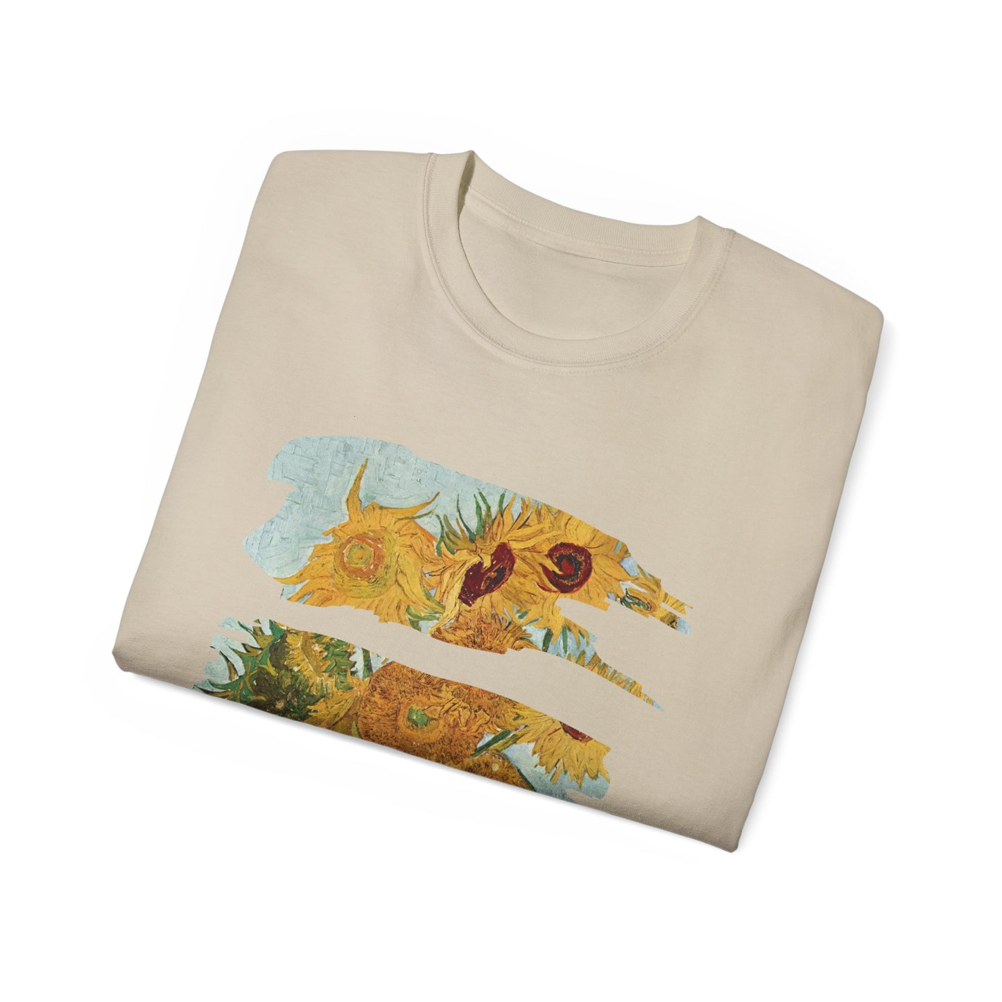 Brush Vincent Van Gogh, Sunflowers 1888-1889 Ultra Cotton Tee