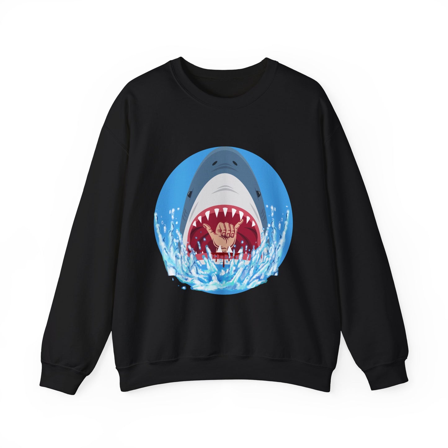 Surfin' Shark Unisex Heavy Blend™ Crewneck Sweatshirt