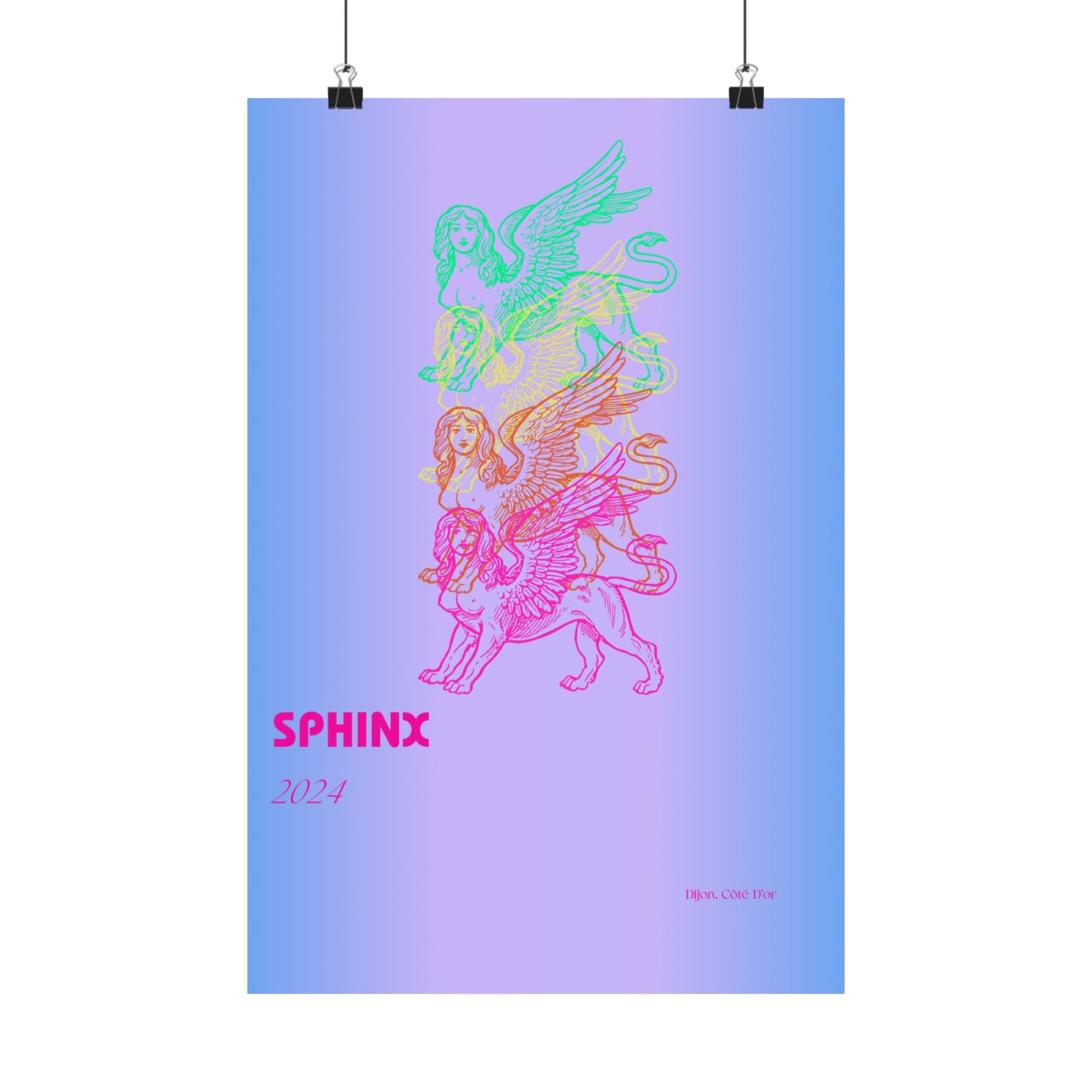 Sphinx Vertical Posters