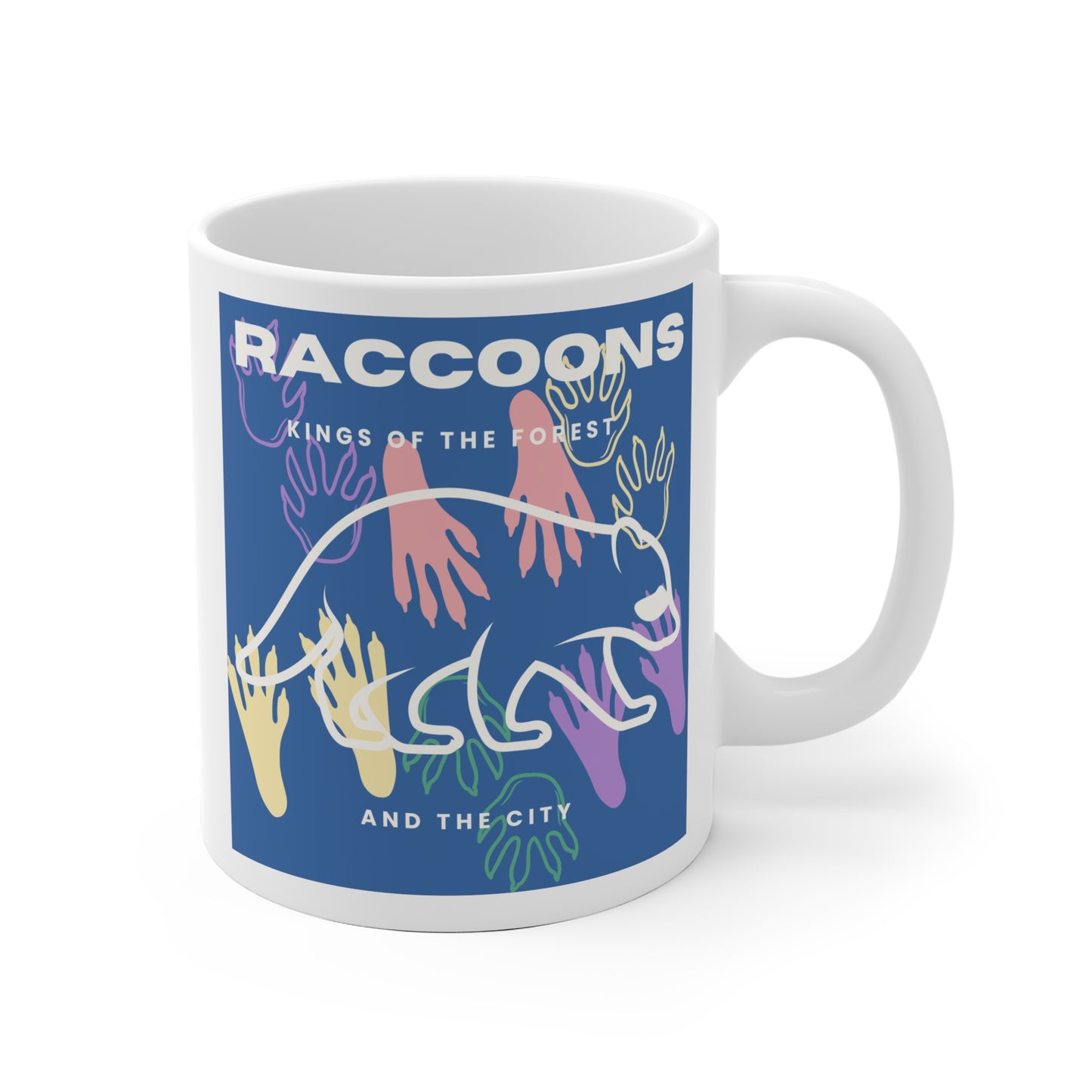 Kings of City Forest Raccoons Mug 11oz EU