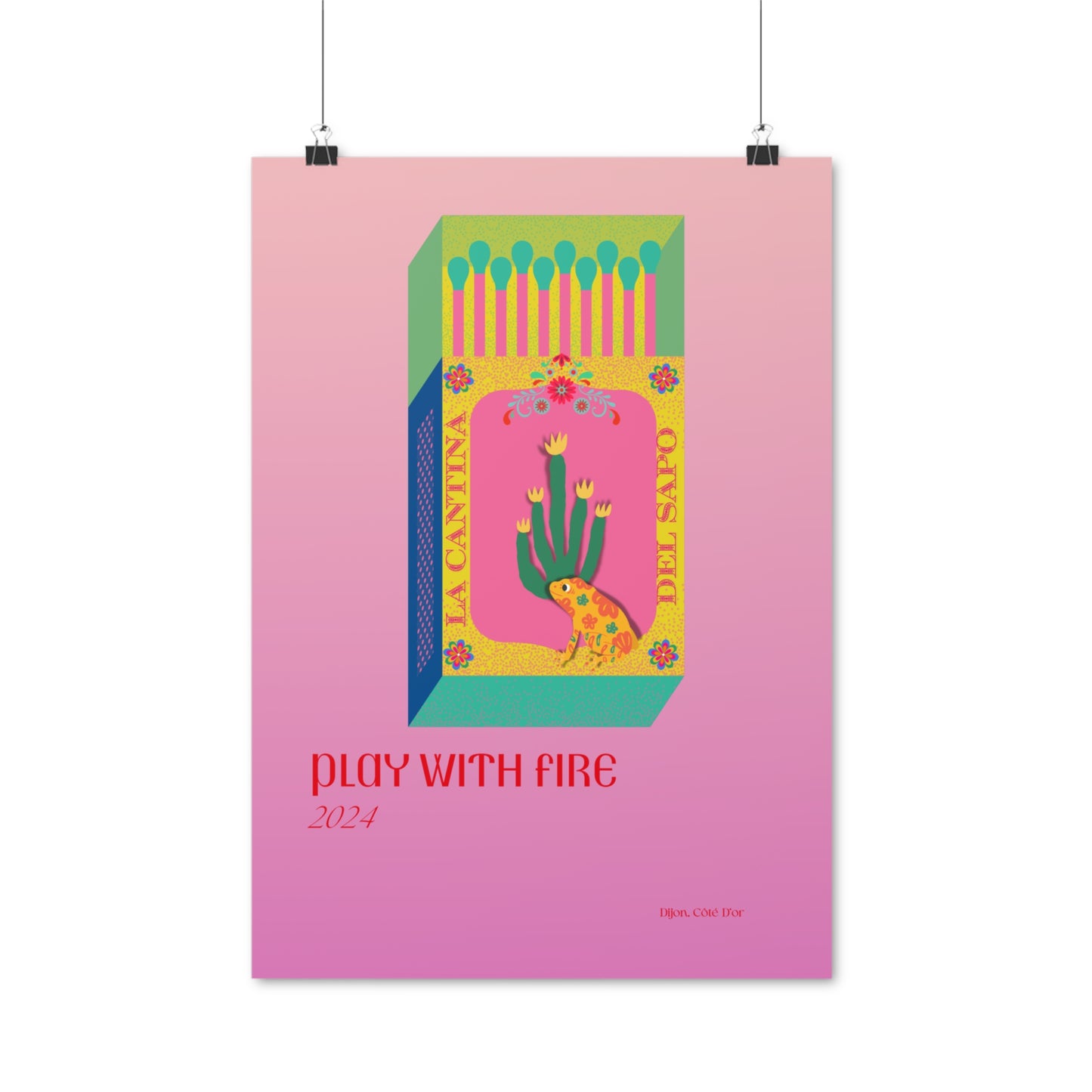 Play With Fire Vertical Posters EU