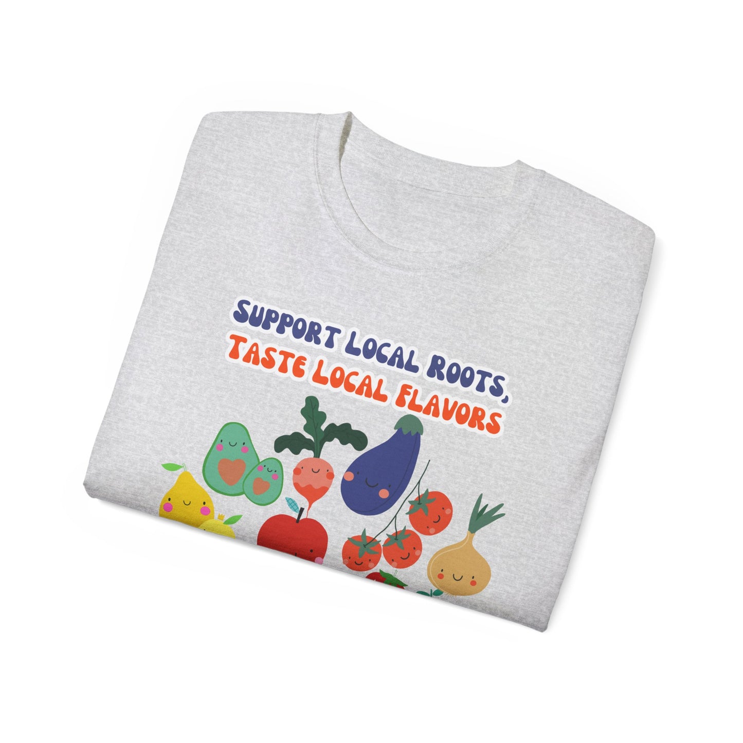 Local Roots Local Flavors Unisex Ultra Cotton Tee