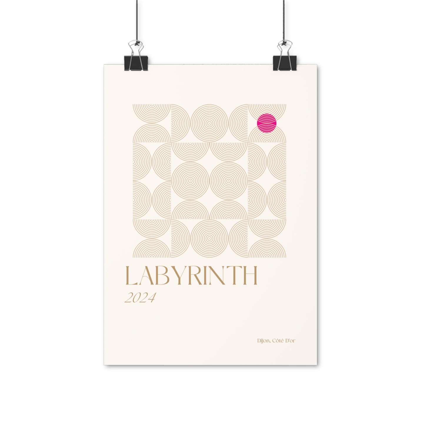 Labyrinth Vertical Posters EU