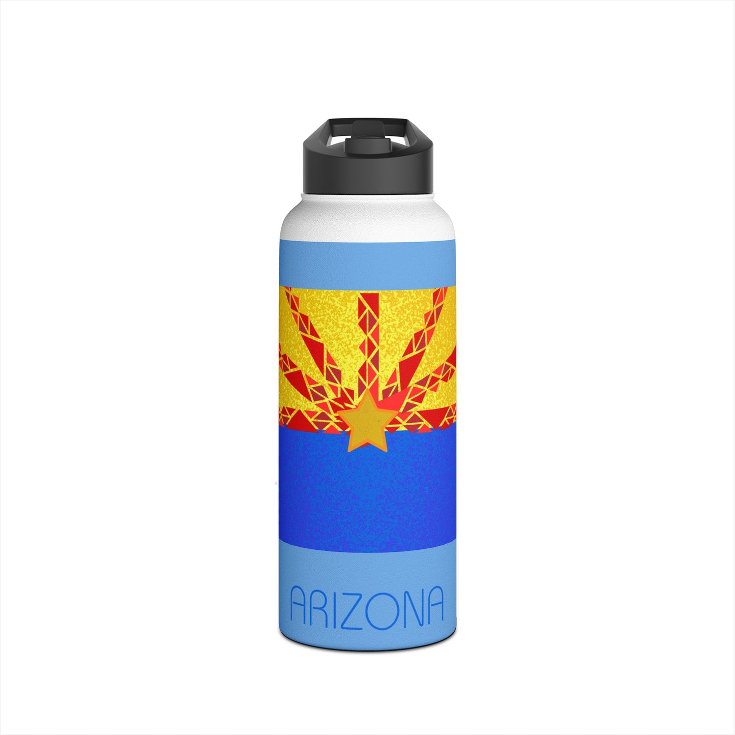 Modern Arizona Stainless Steel Water Bottle, Standard Lid