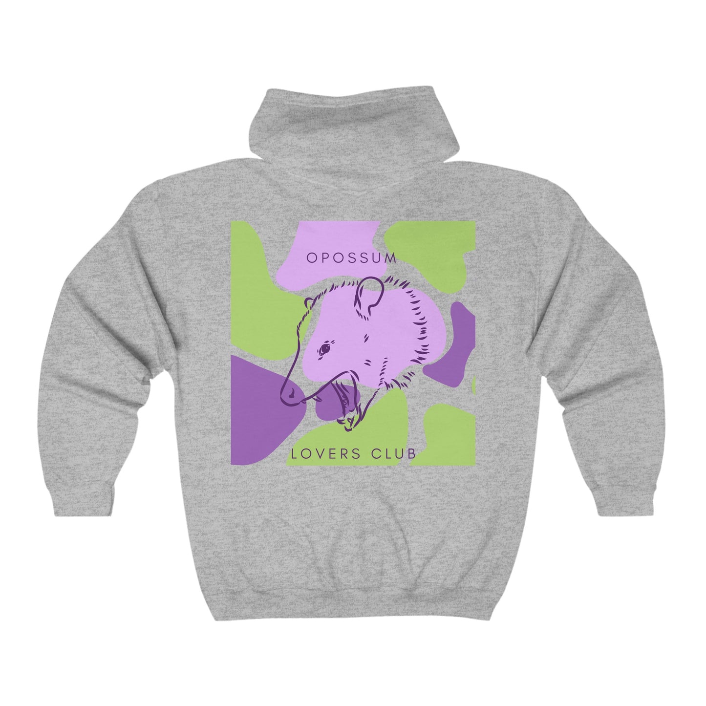 Opossum Lovers Club Unisex Heavy Blend™ Full Zip Hooded Sweatshirt EU