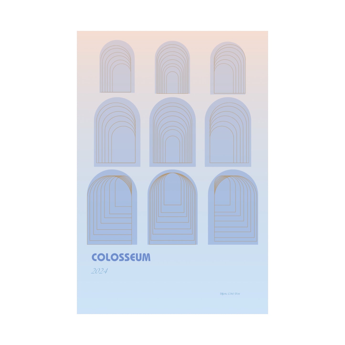 Colosseum Vertical Posters