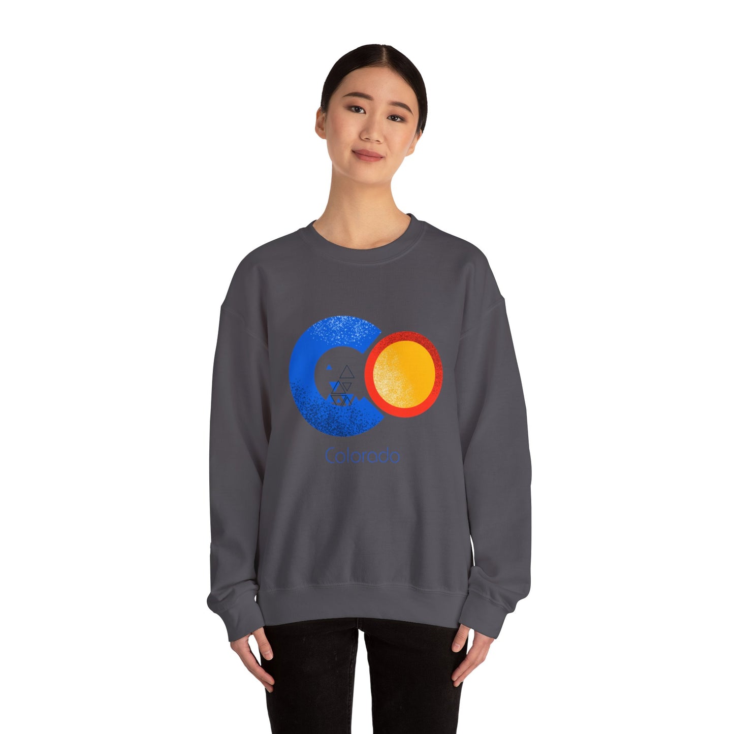 Modern Colorado Unisex Heavy Blend™ Crewneck Sweatshirt