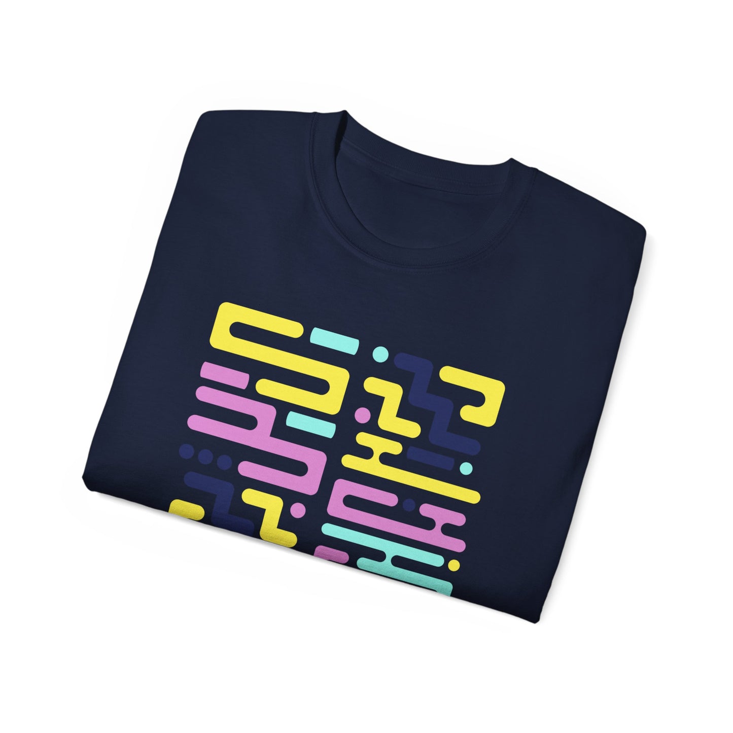 Waves In Code Illustration Ultra Cotton Tee