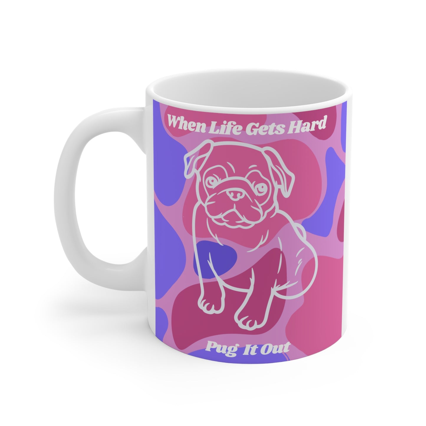 Charming Pug Mug 11oz