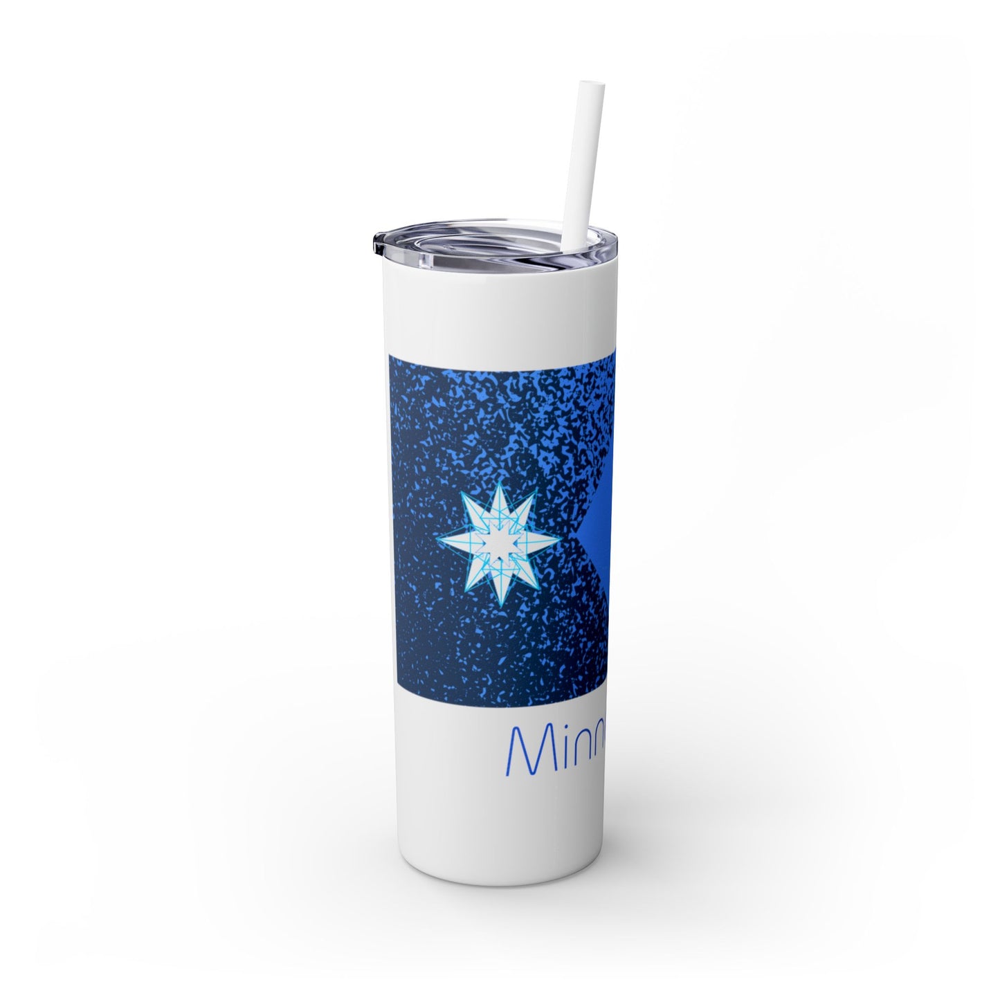 Modern Minnesota Tumbler with Straw, 20oz