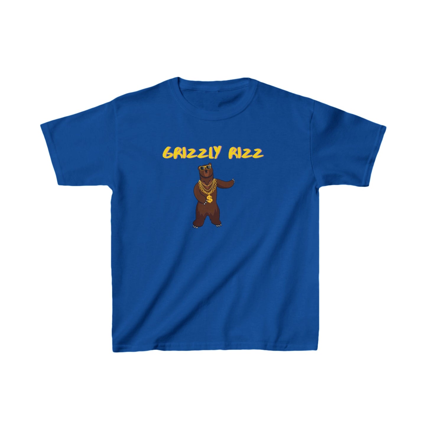 Grizzly Rizz Kids Heavy Cotton™ Tee EU