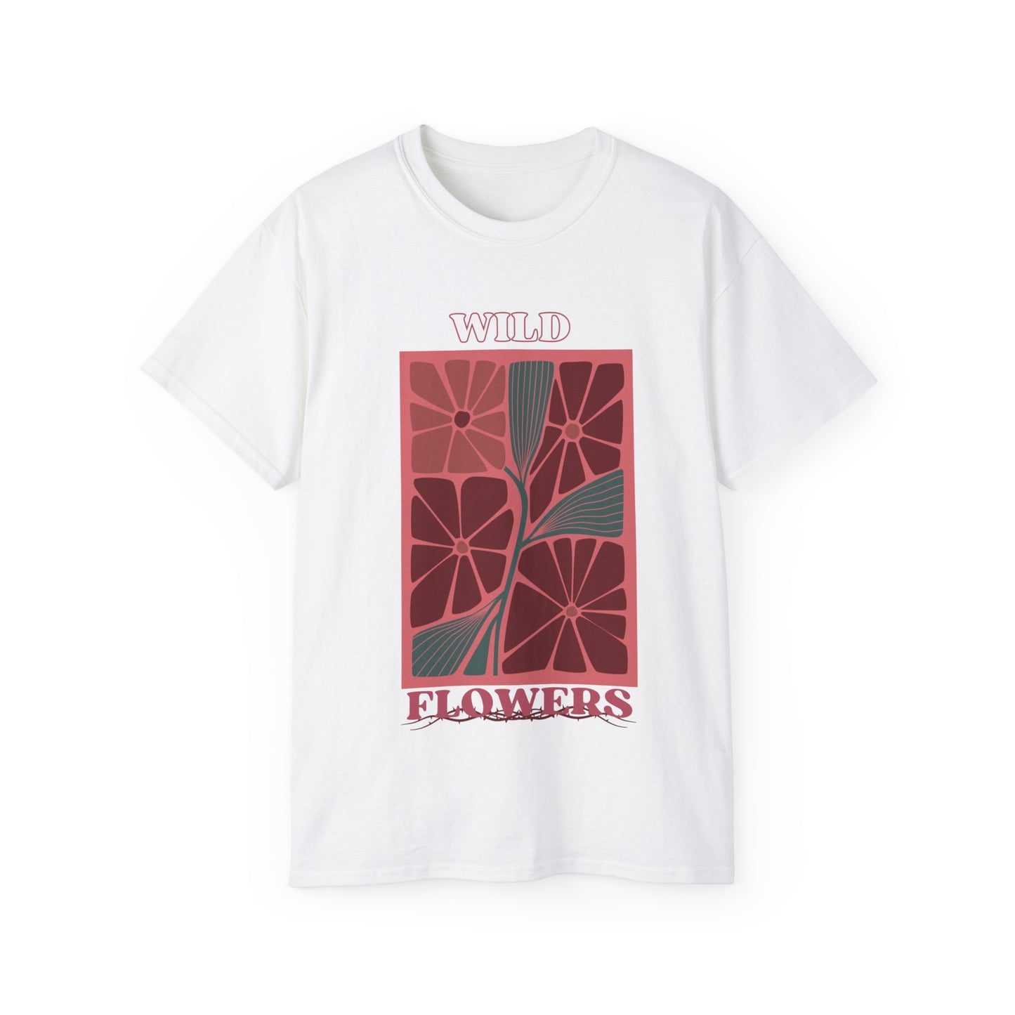 Wild Flowers Unisex Ultra Cotton Tee