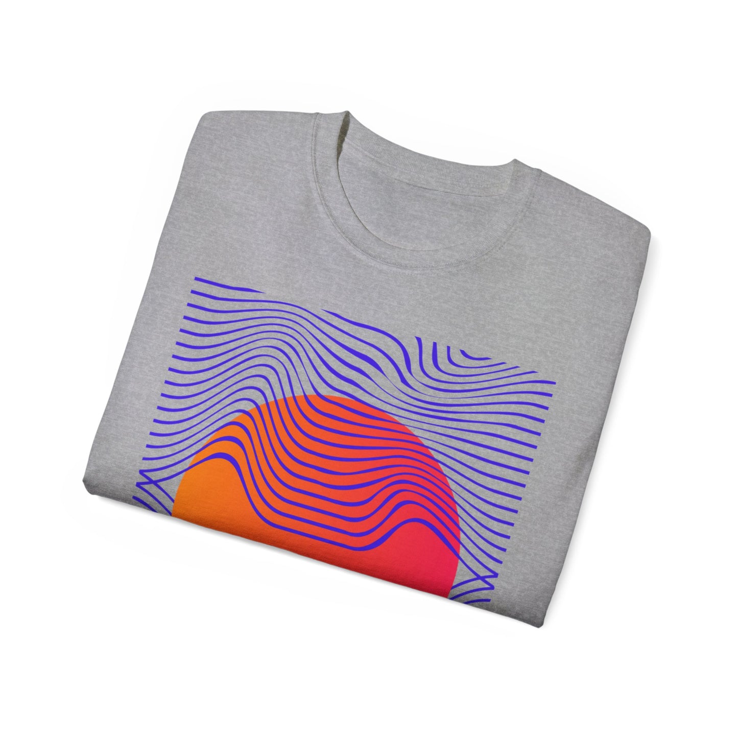 Camiseta unisex de algodón ultrafino Waves EU