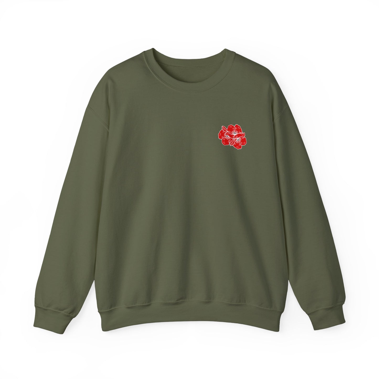 Poppies Unisex Heavy Blend™ Crewneck Sweatshirt