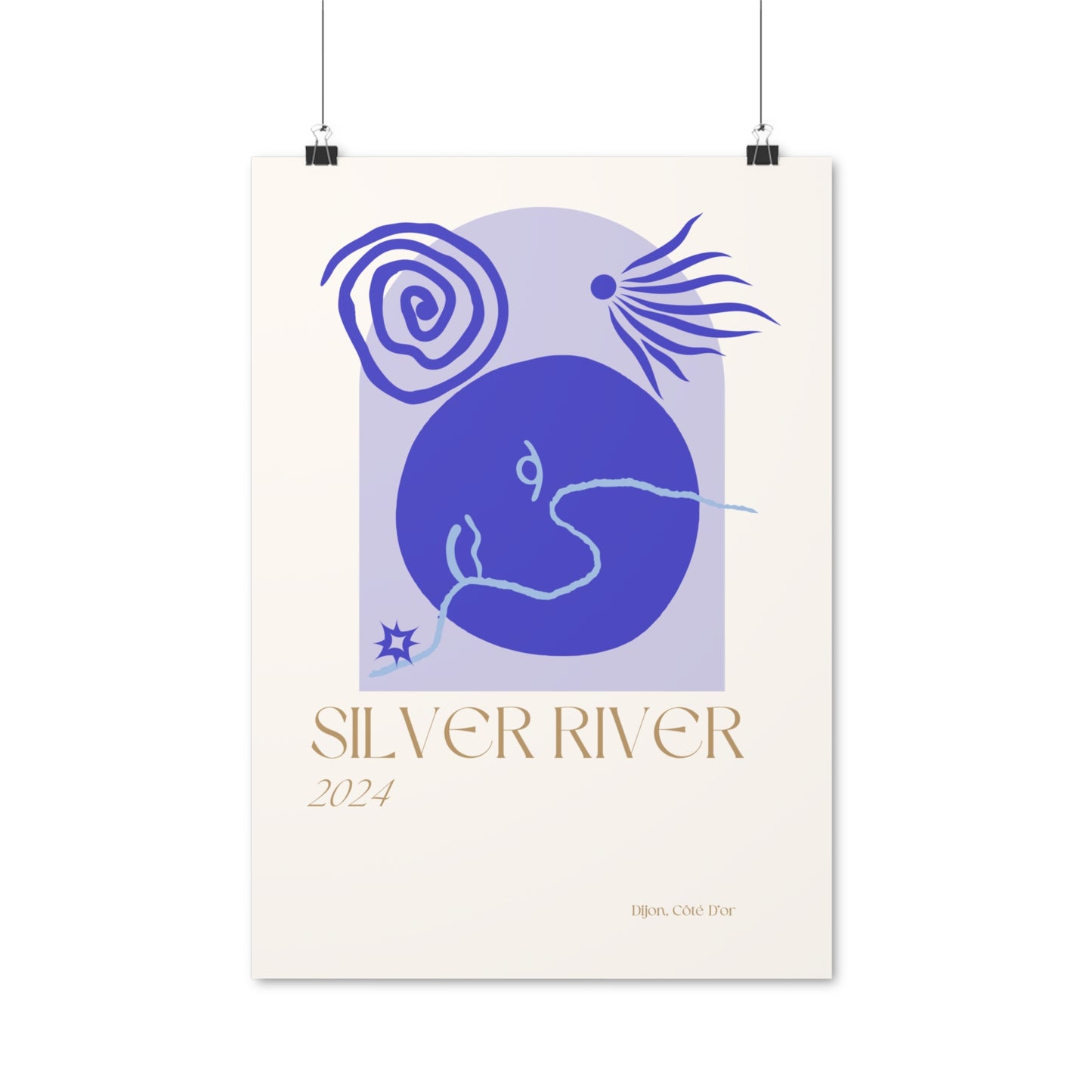 Silver River Vertical Posters EU