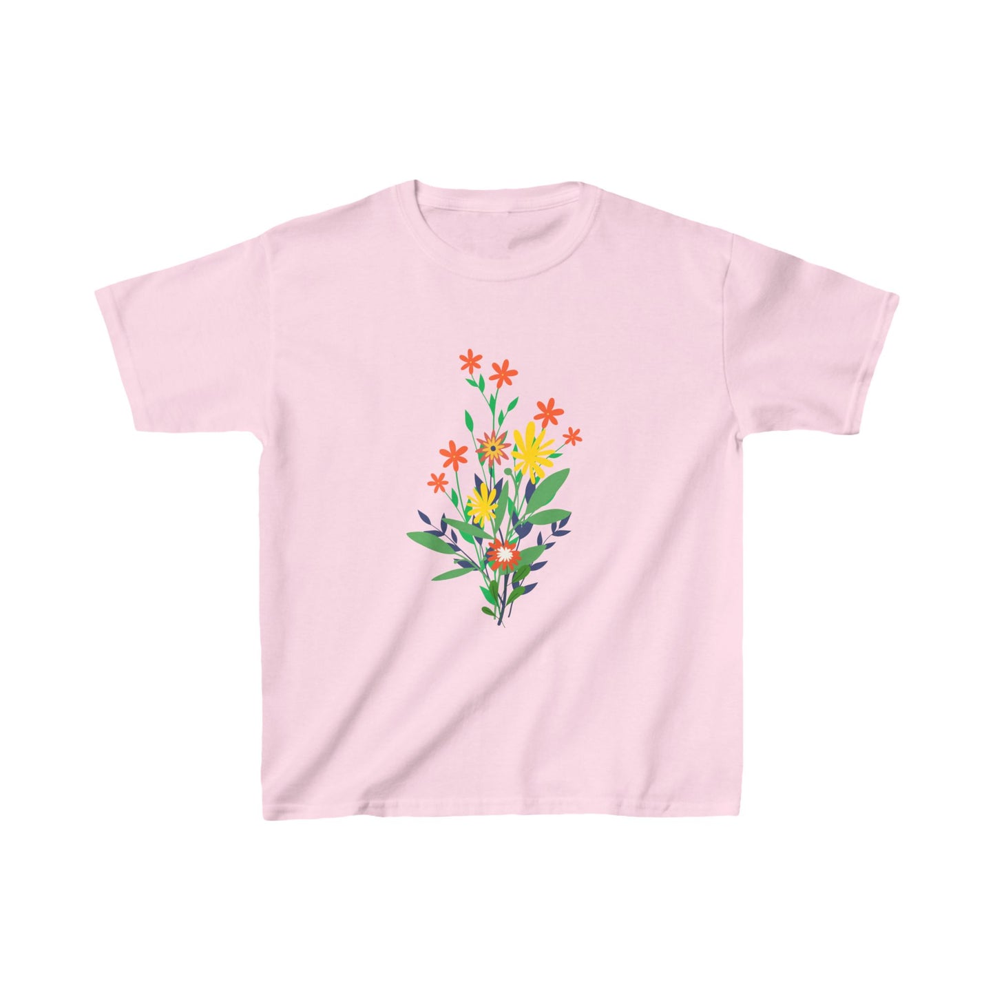 Summer Flowers Kids Heavy Cotton™ Tee EU