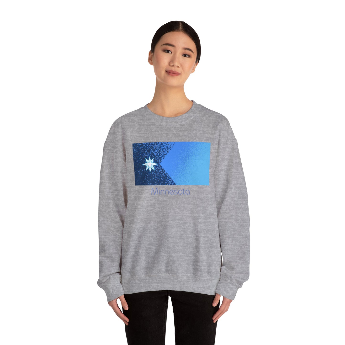 Modern Minnesota Unisex Heavy Blend™ Crewneck Sweatshirt