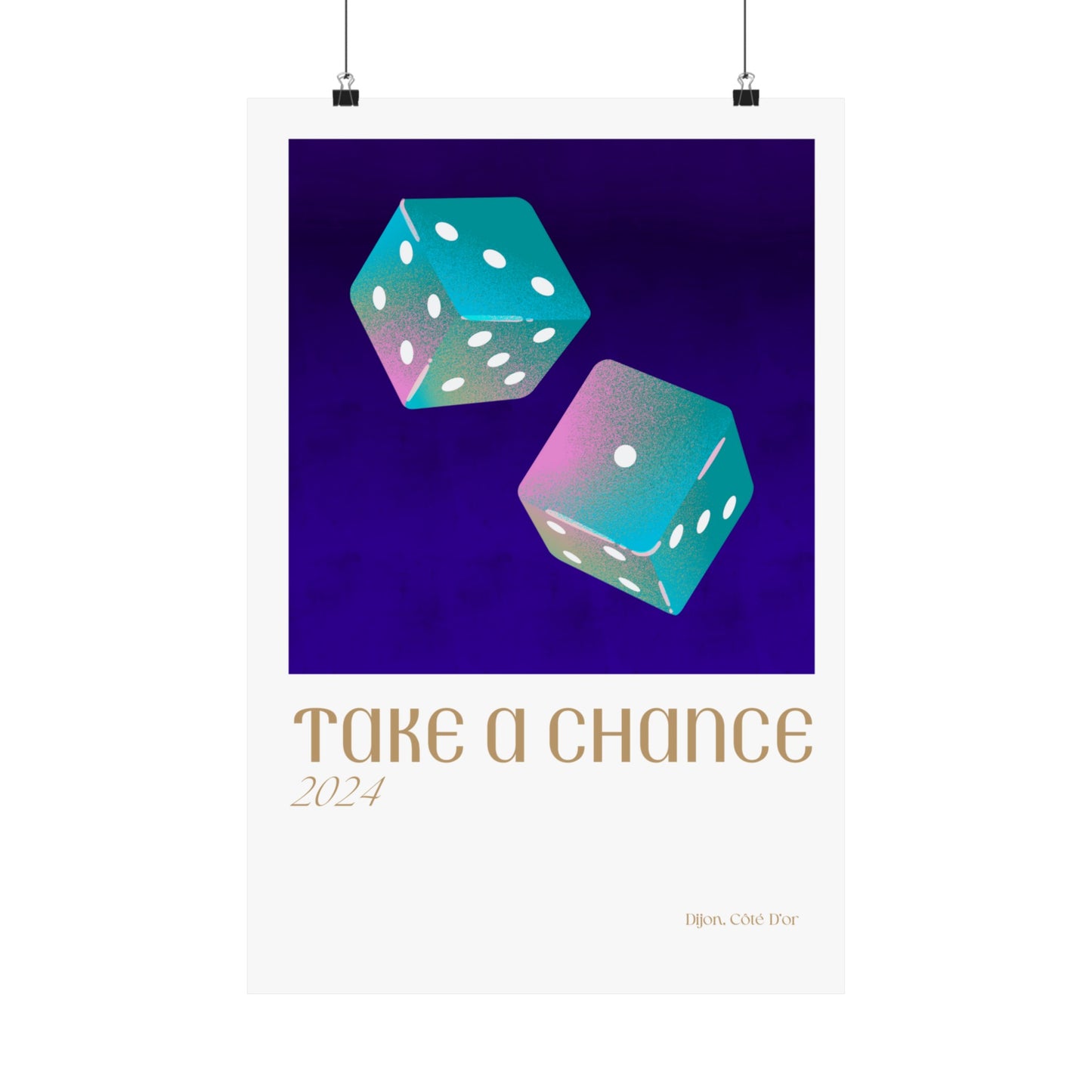 Take A Chance Vertical Posters