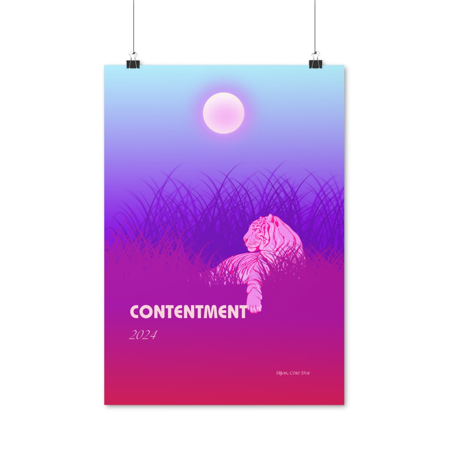 Contentment Vertical Posters EU