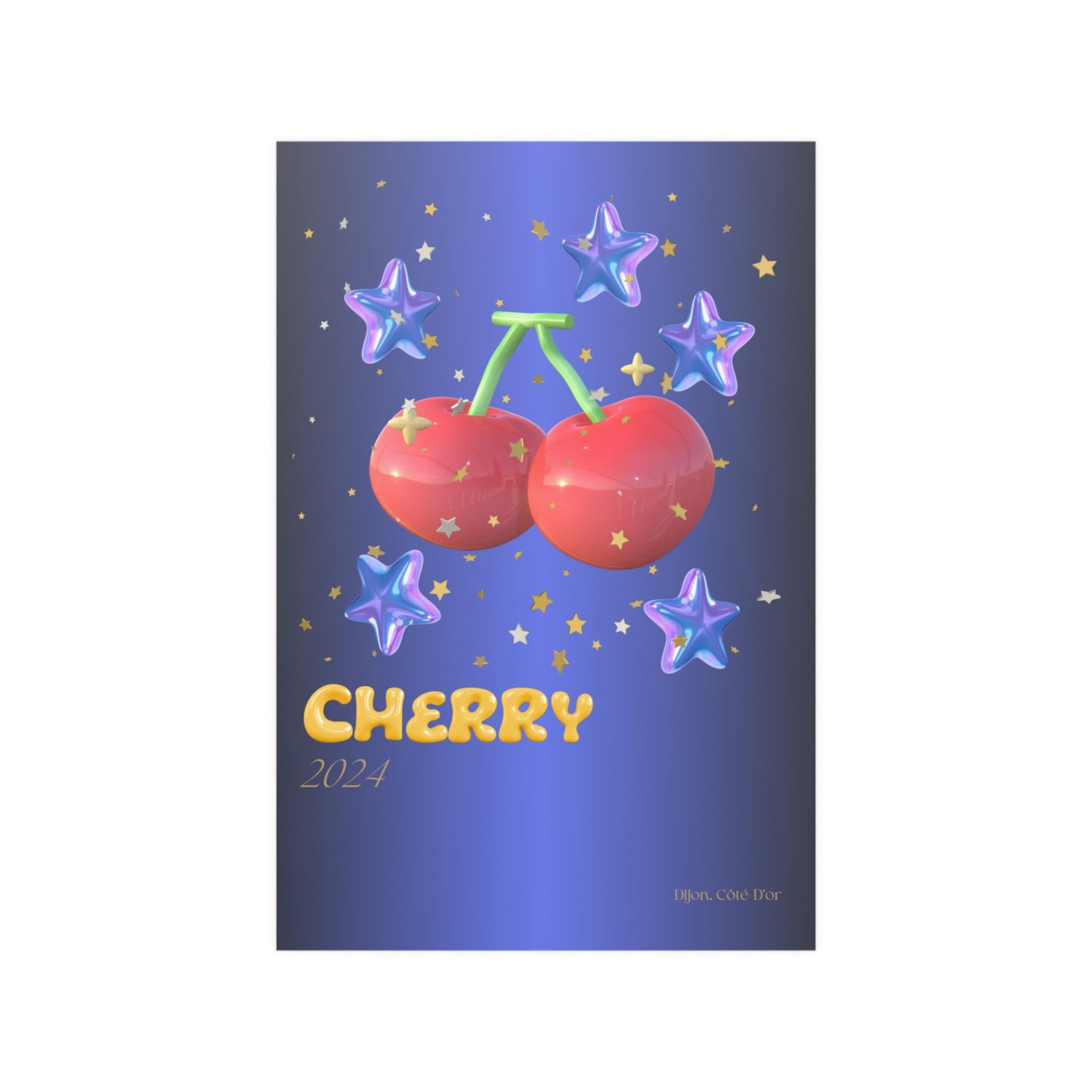 Cherry Satin Posters (210gsm)