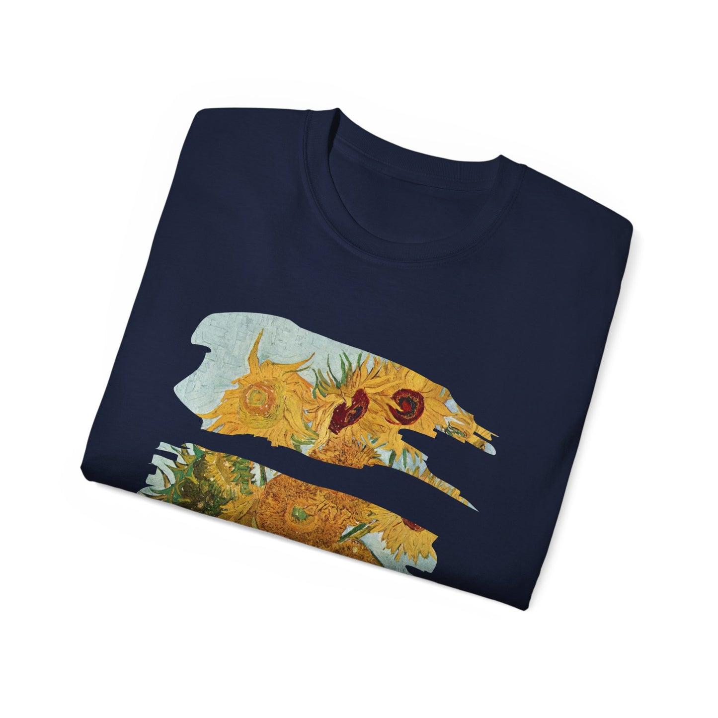 Brush Vincent Van Gogh, Sunflowers 1888-1889 Ultra Cotton Tee