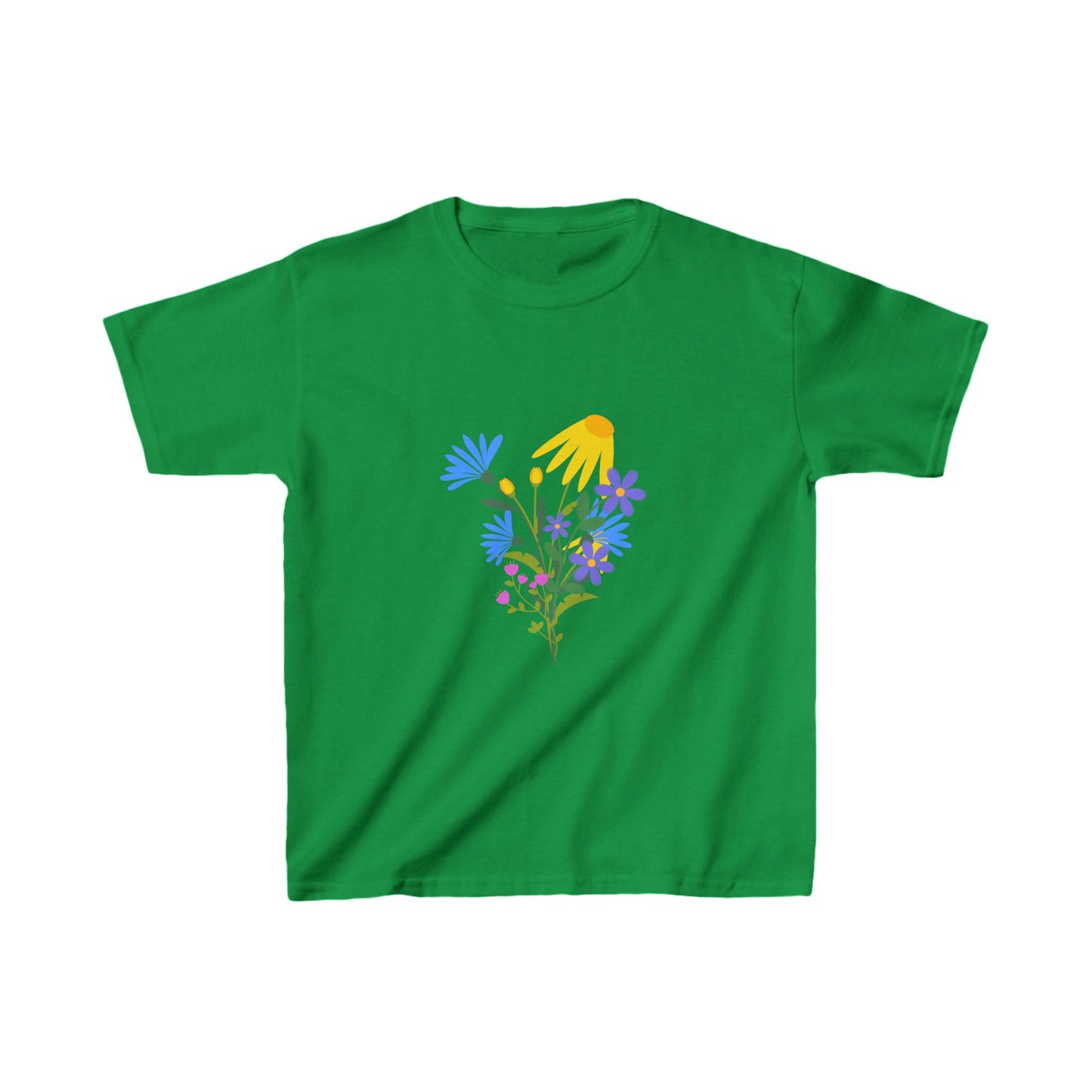 Spring Flowers Kids Heavy Cotton™ Tee EU