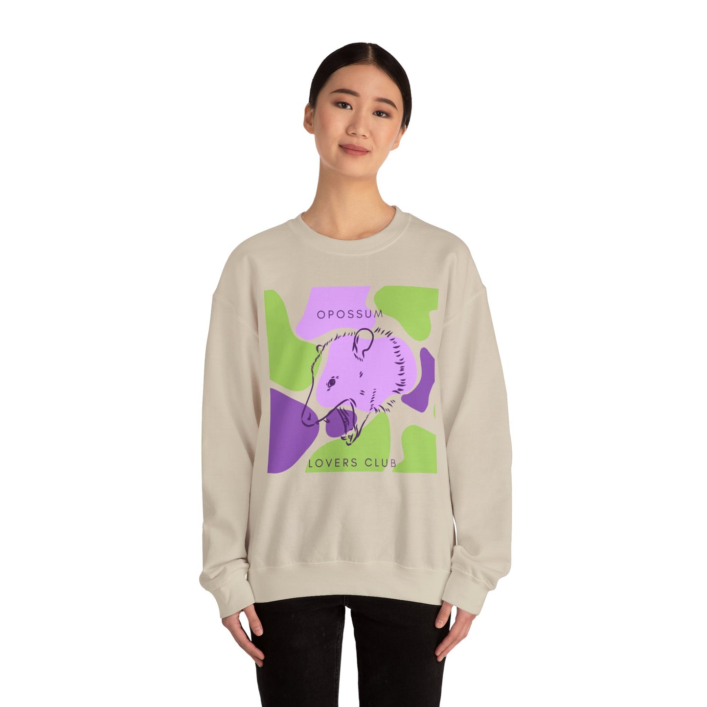 Opossum Lovers Club Unisex Heavy Blend™ Crewneck Sweatshirt