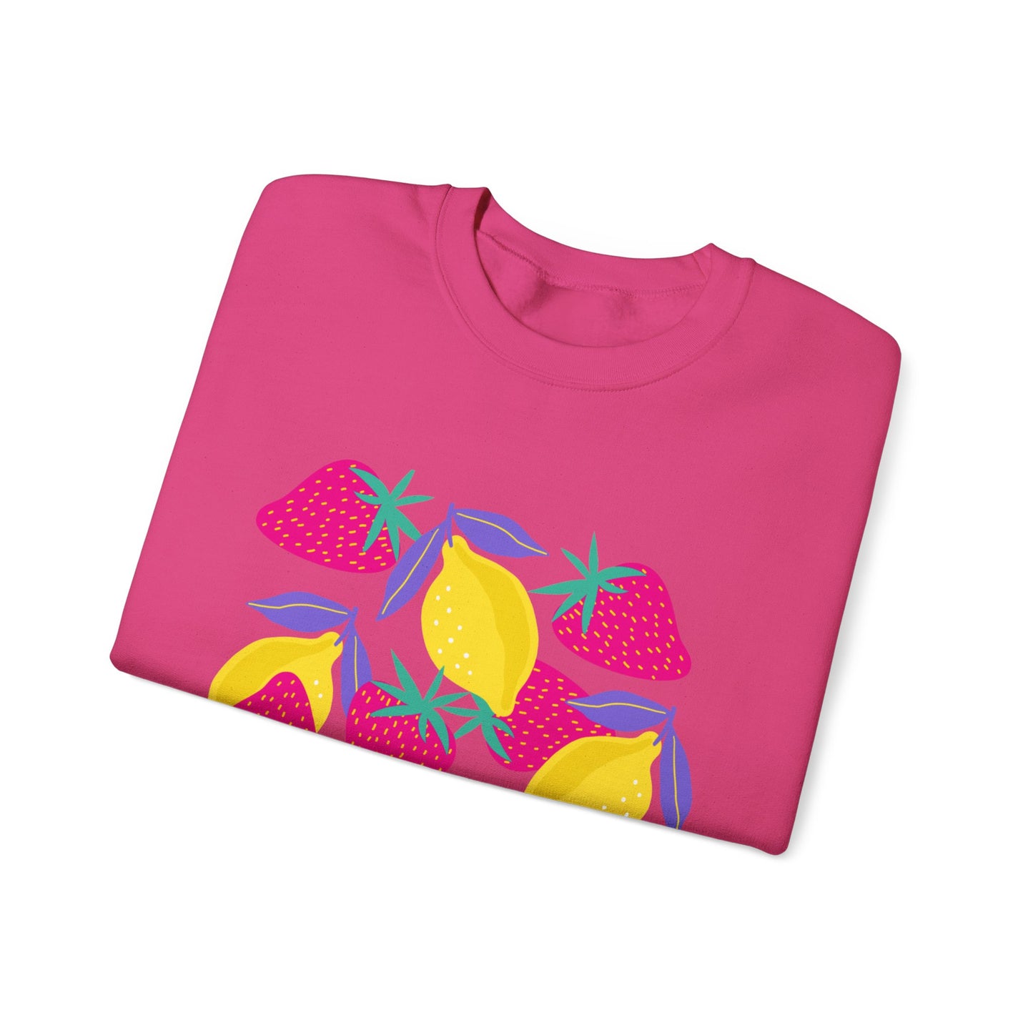 Lemons and Strawberries Unisex Heavy Blend™ Crewneck Sweatshirt