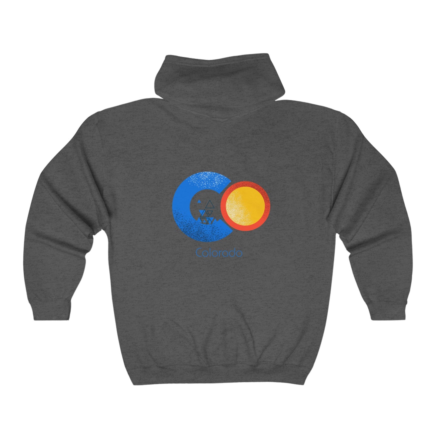 Modern Colorado Unisex Heavy Blend™ Full Zip Hooded Sweatshirt