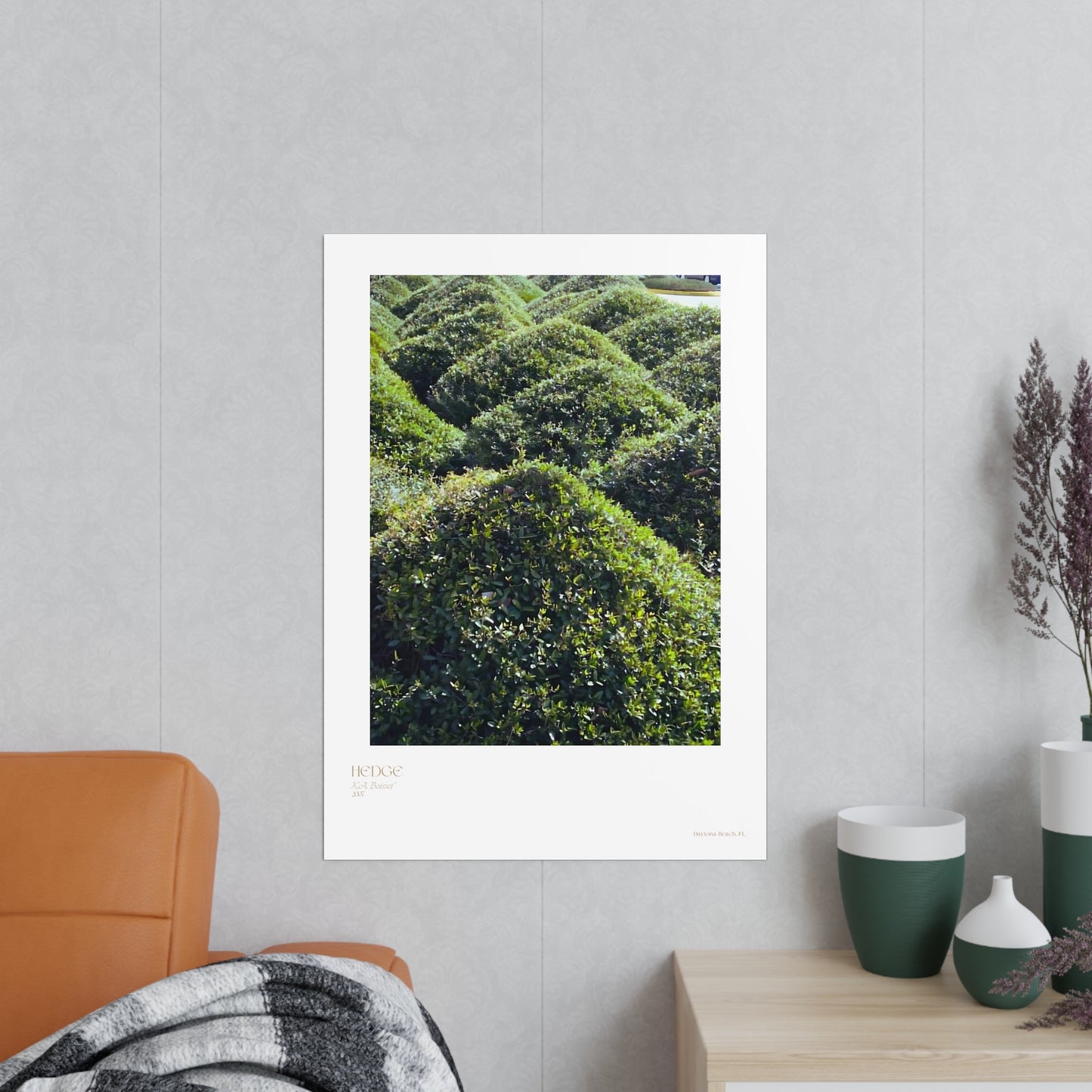 Hedge Photograph Vertical Posters EU