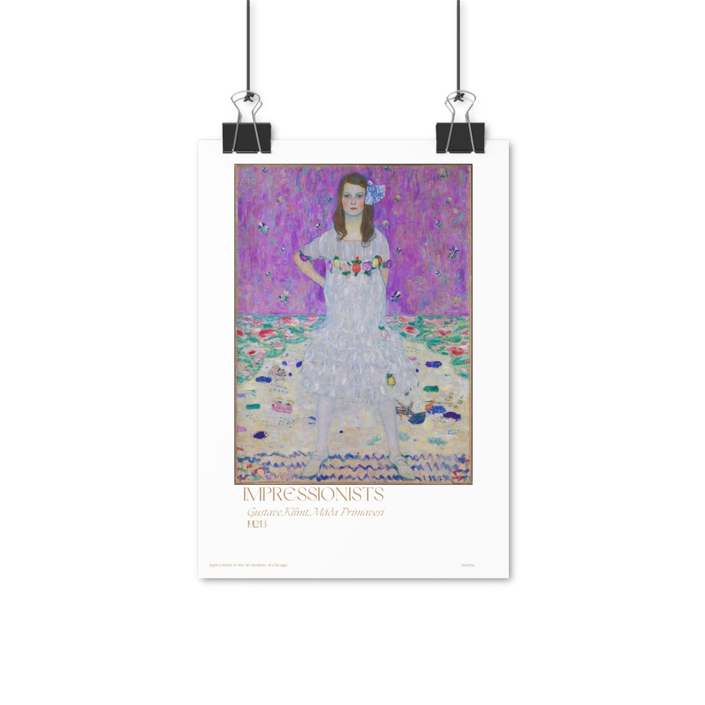 Gustave Klimt, Mäda Primavesi 1923/13 Vertical Poster EU