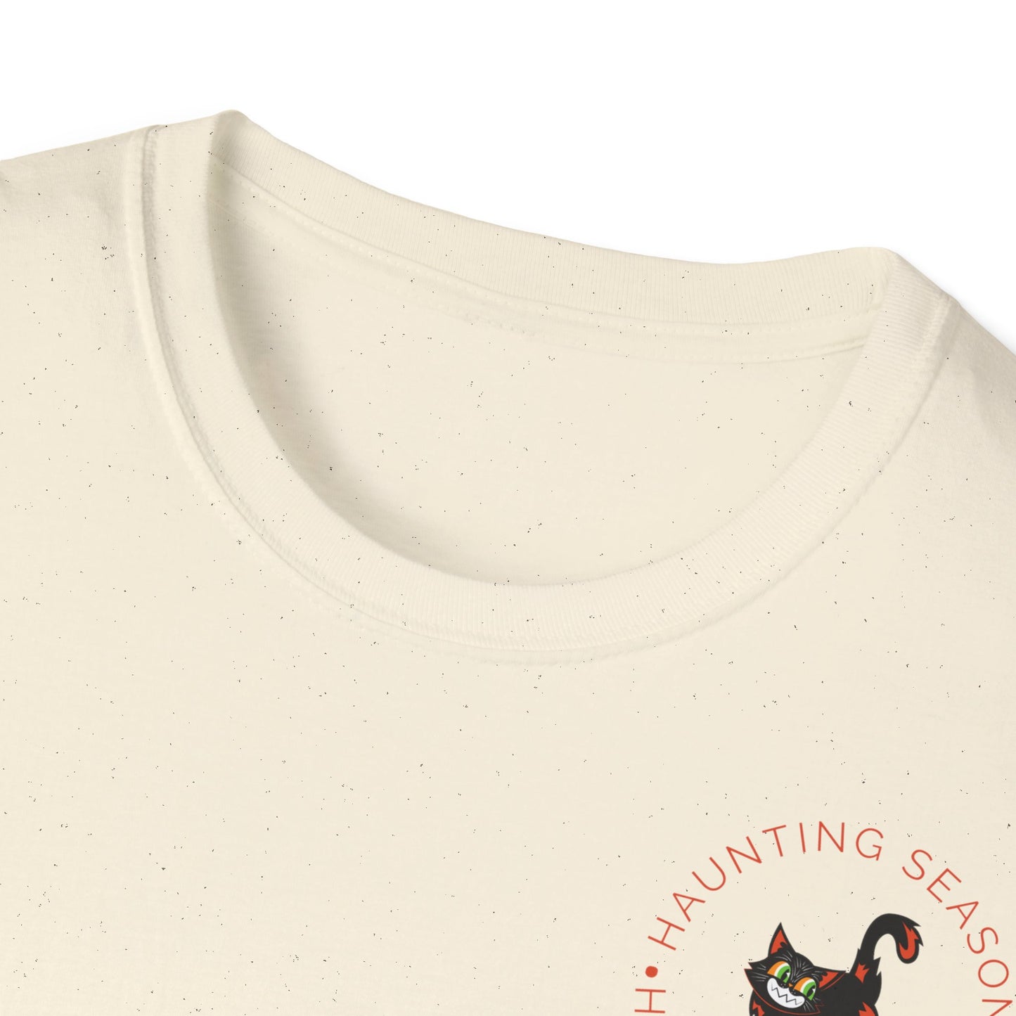 Haunting Kitty Unisex Softstyle T-Shirt EU