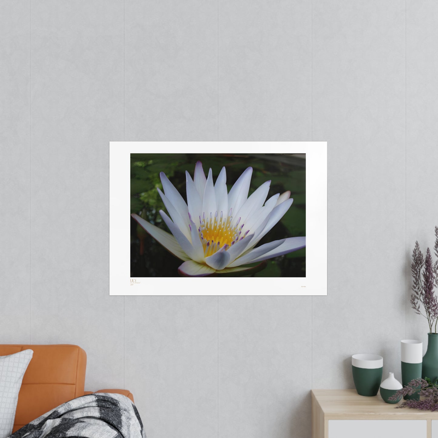 Lily Matte Photograph Horizontal Posters EU