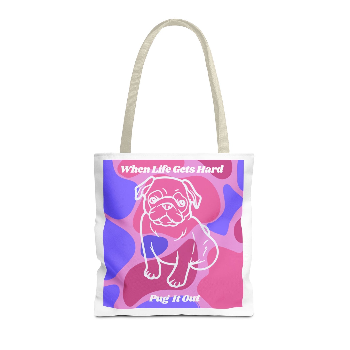 Charming Pug Tote Bag