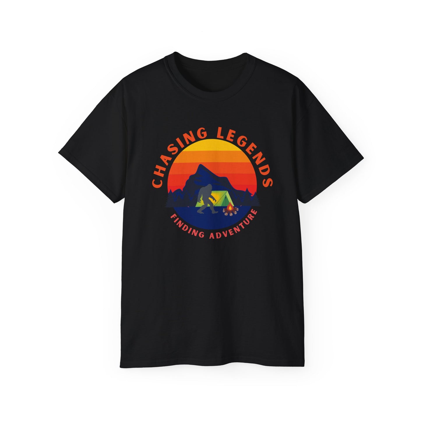 Camiseta unisex de algodón ultrafino Bigfoot Adventure: Chasing Legends 