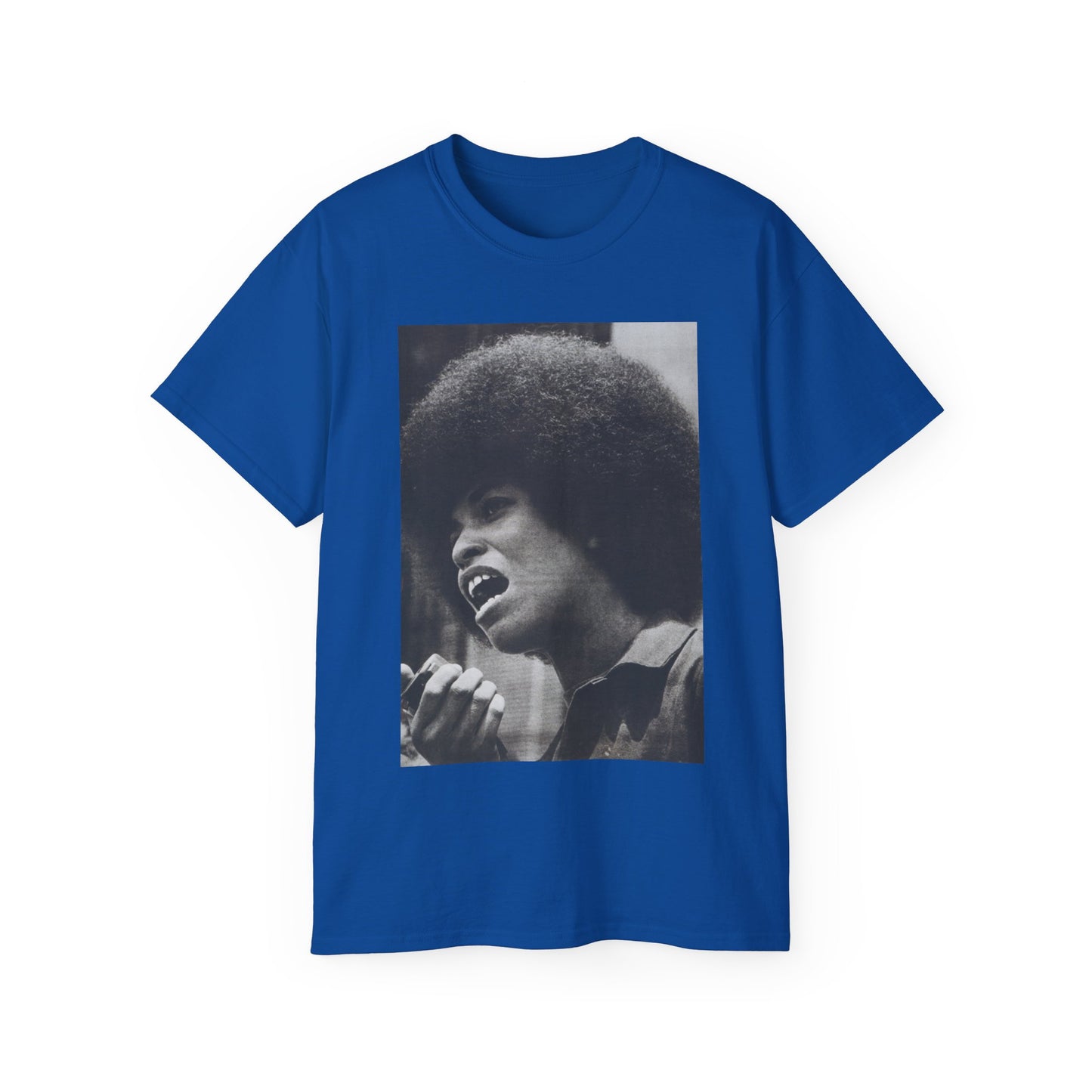 Camiseta unisex de algodón ultra fino de Angela Davis Black Panthers Party EU