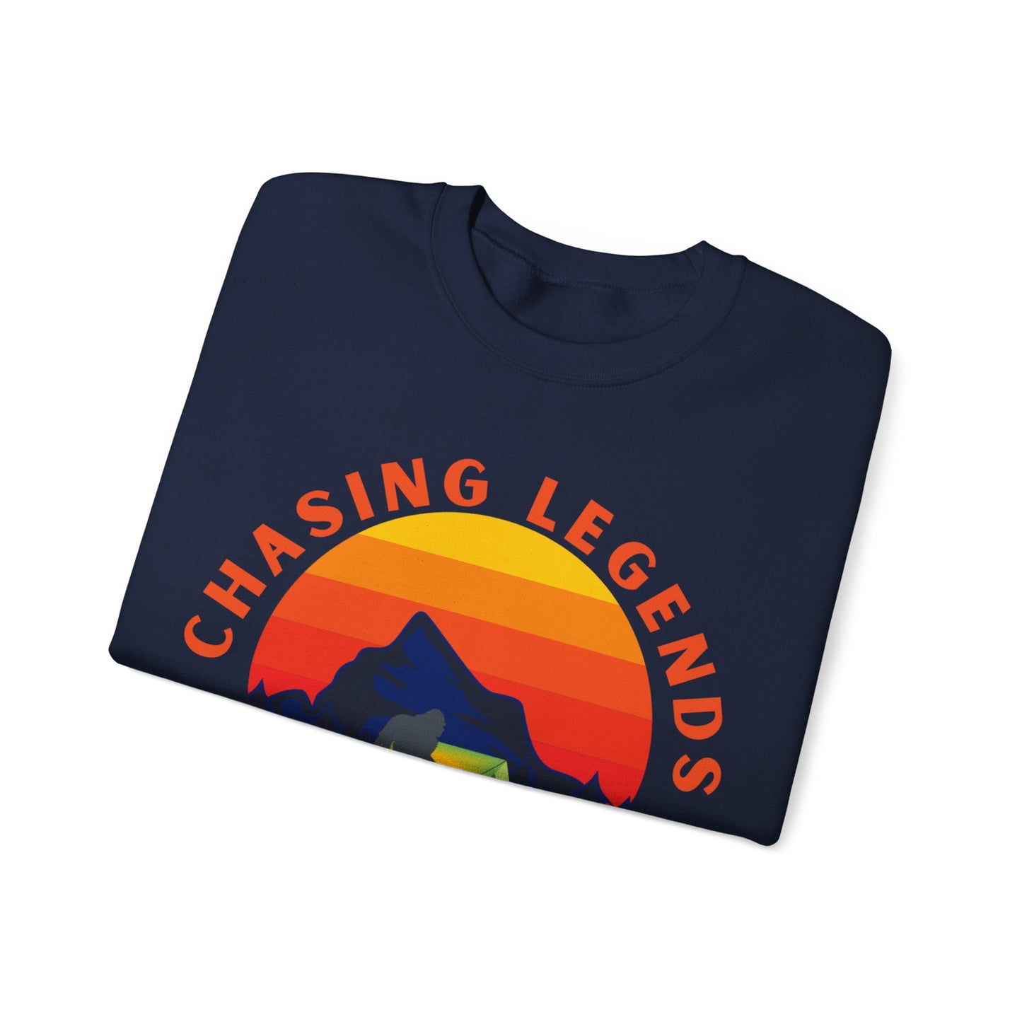 Bigfoot Adventure: Chasing Legends Unisex Heavy Blend™ Crewneck Sweatshirt EU