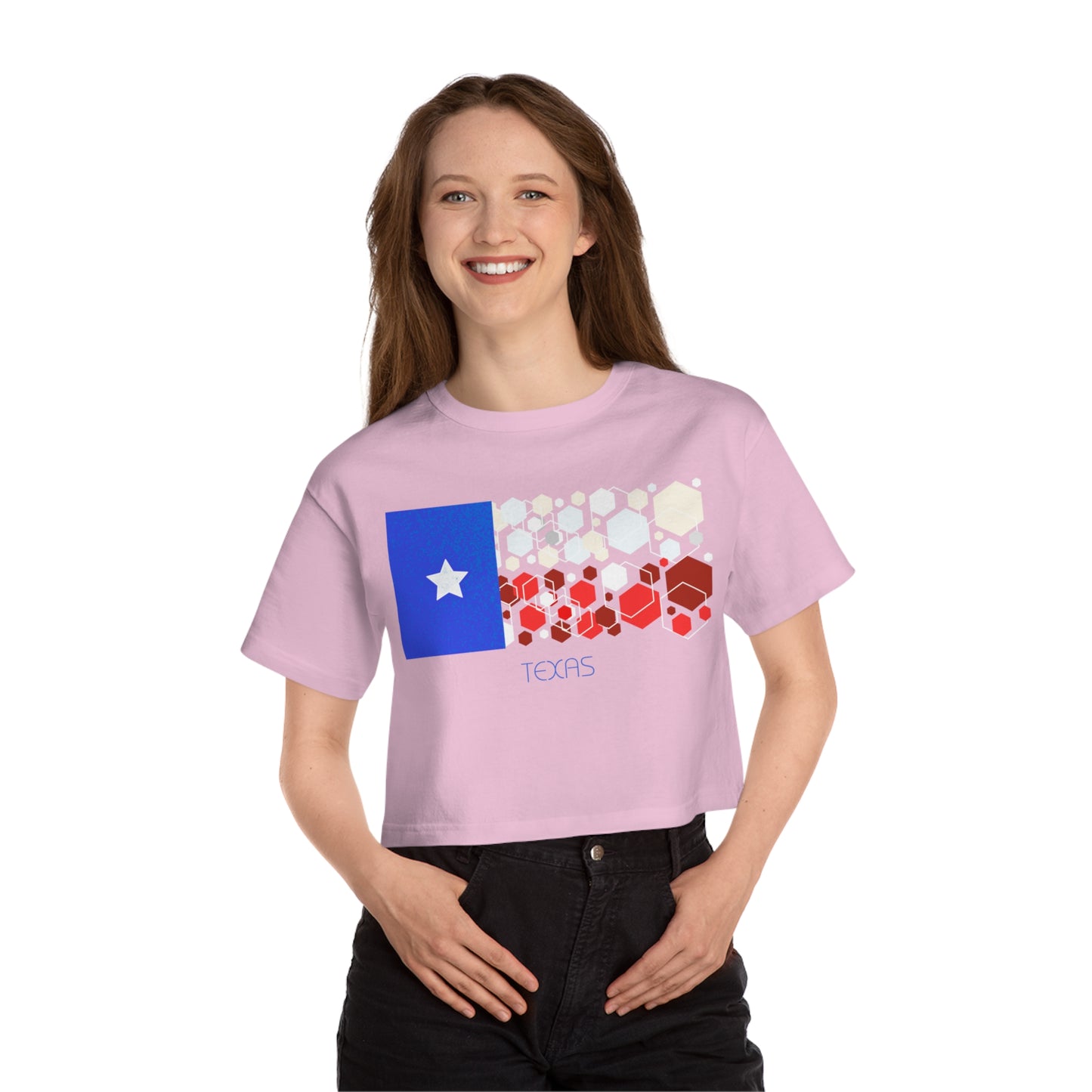 Modern Texas Champion Women's Heritage Cropped T-Shirt