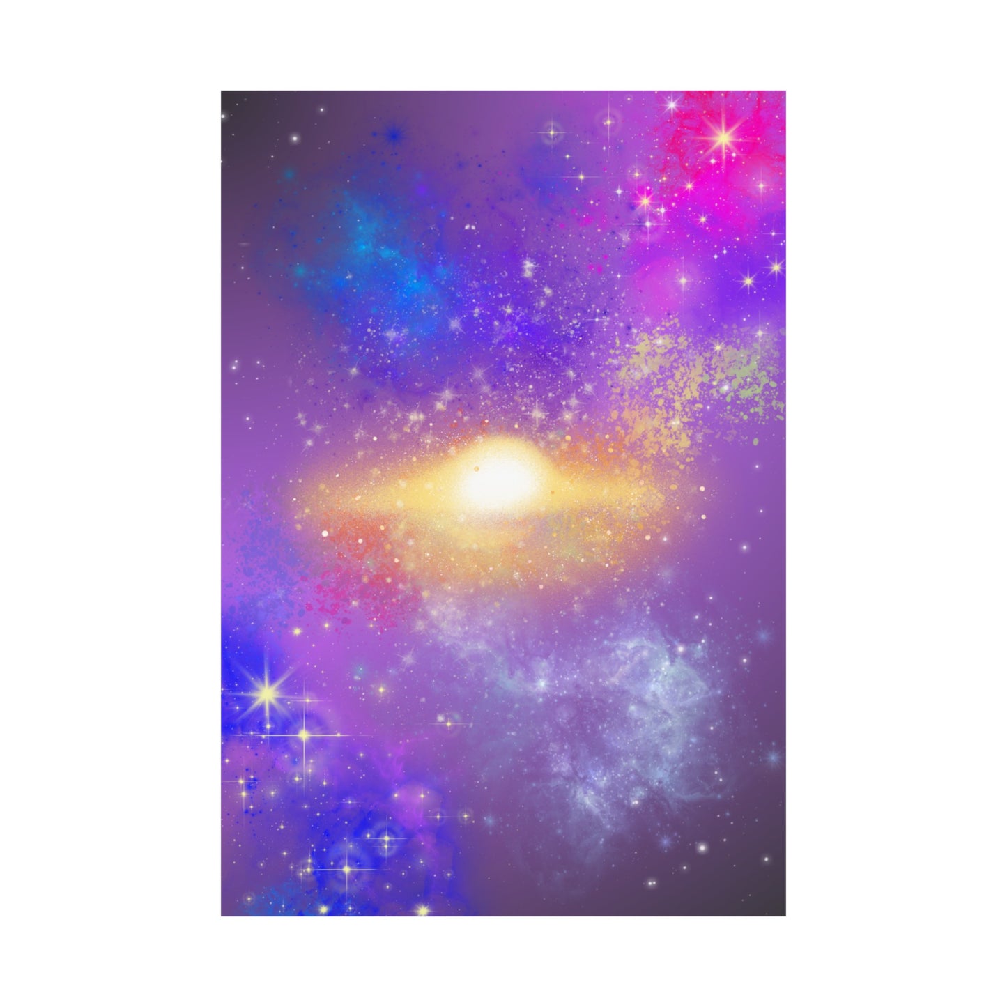 Galaxy Vertical Posters