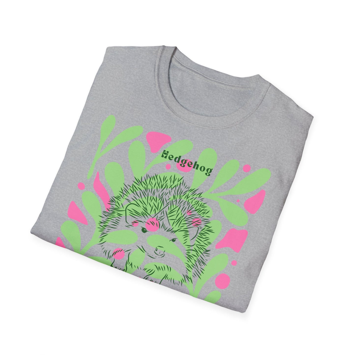 Camiseta unisex de estilo suave Hedgehog Love