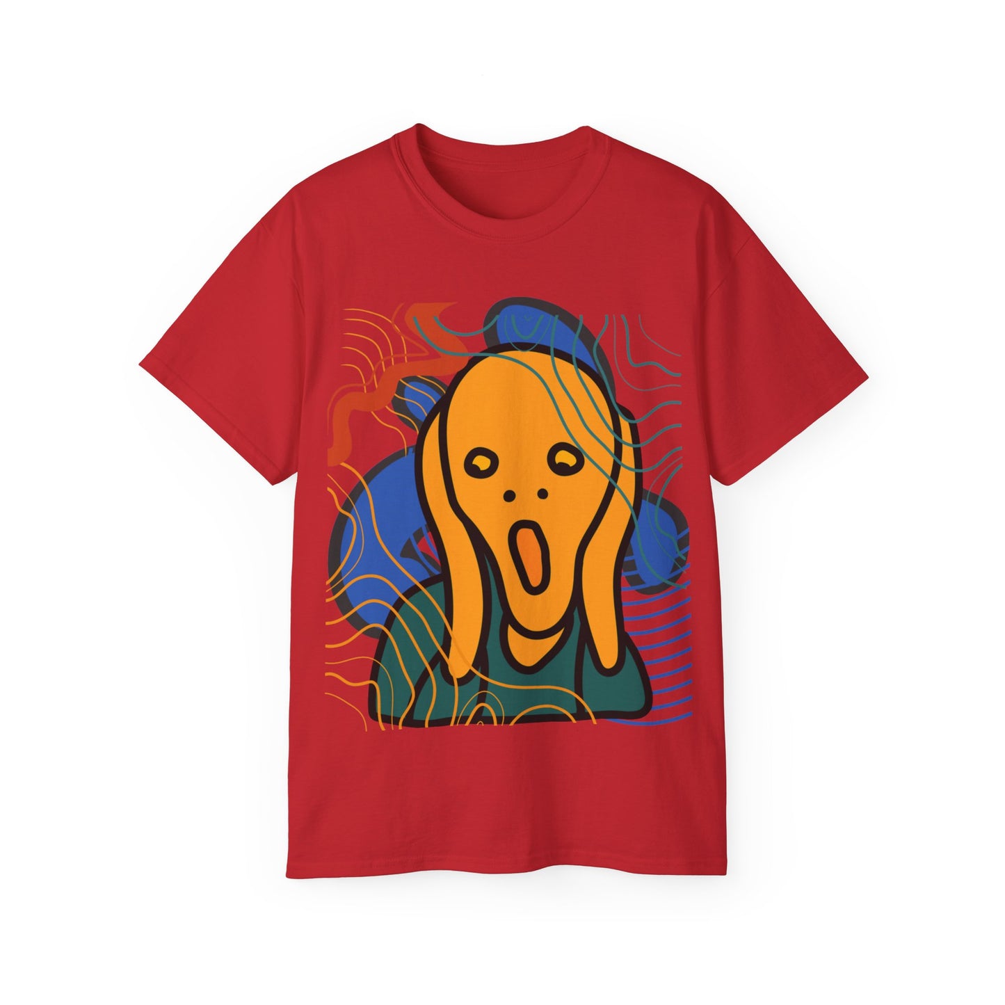 Scream and Squiggles Unisex Ultra Cotton Tee