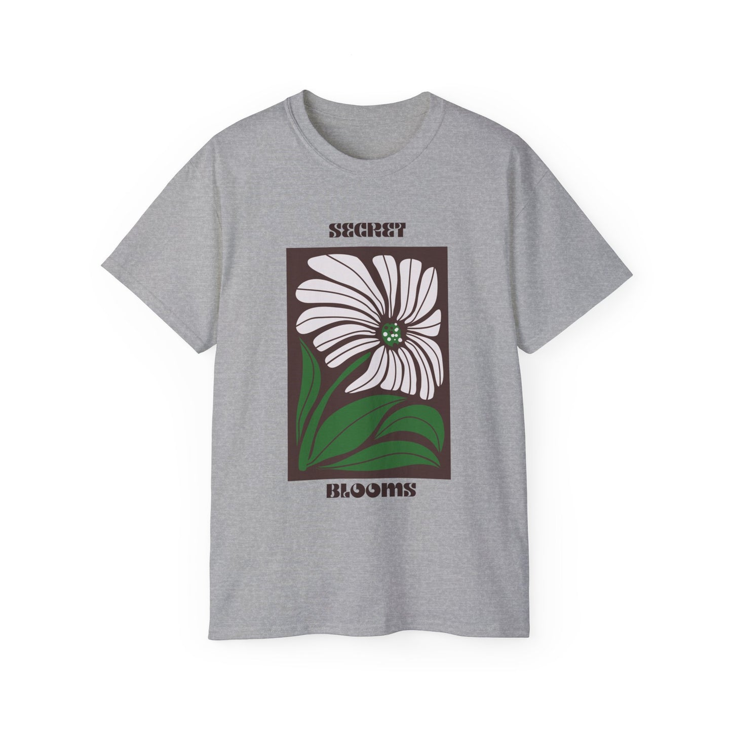 Camiseta de algodón ultra fino Secret Blooms de la UE